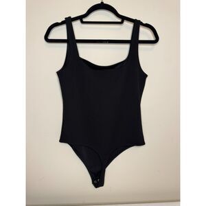 Express Tank Top Bodysuit – Black, Size Medium
